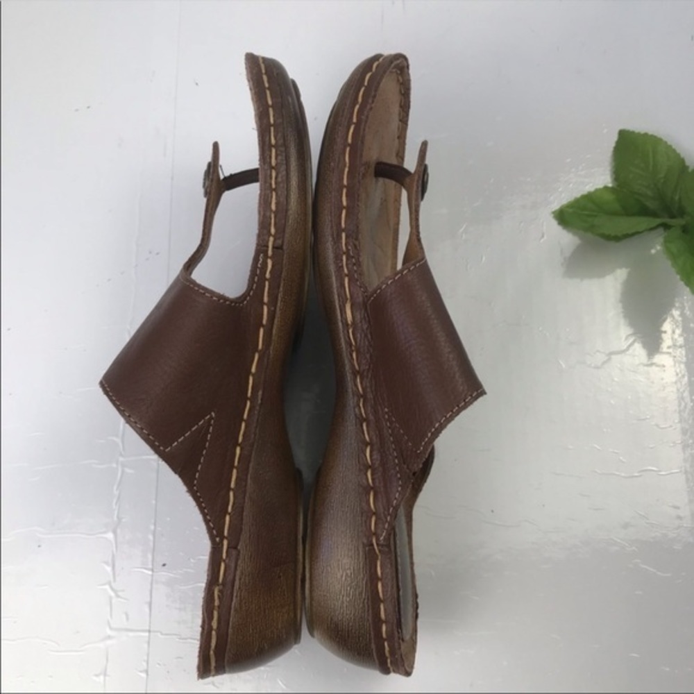 Montana Artisan Crafted leather thong sandals 8M - Picture 8 of 11